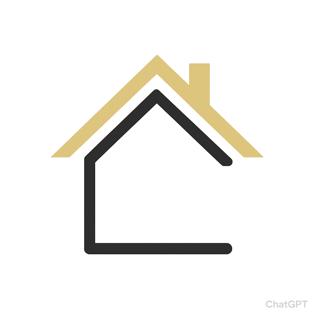 Logo do site, imagem de uma casa